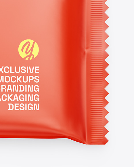 Matte Snack Package Mockup