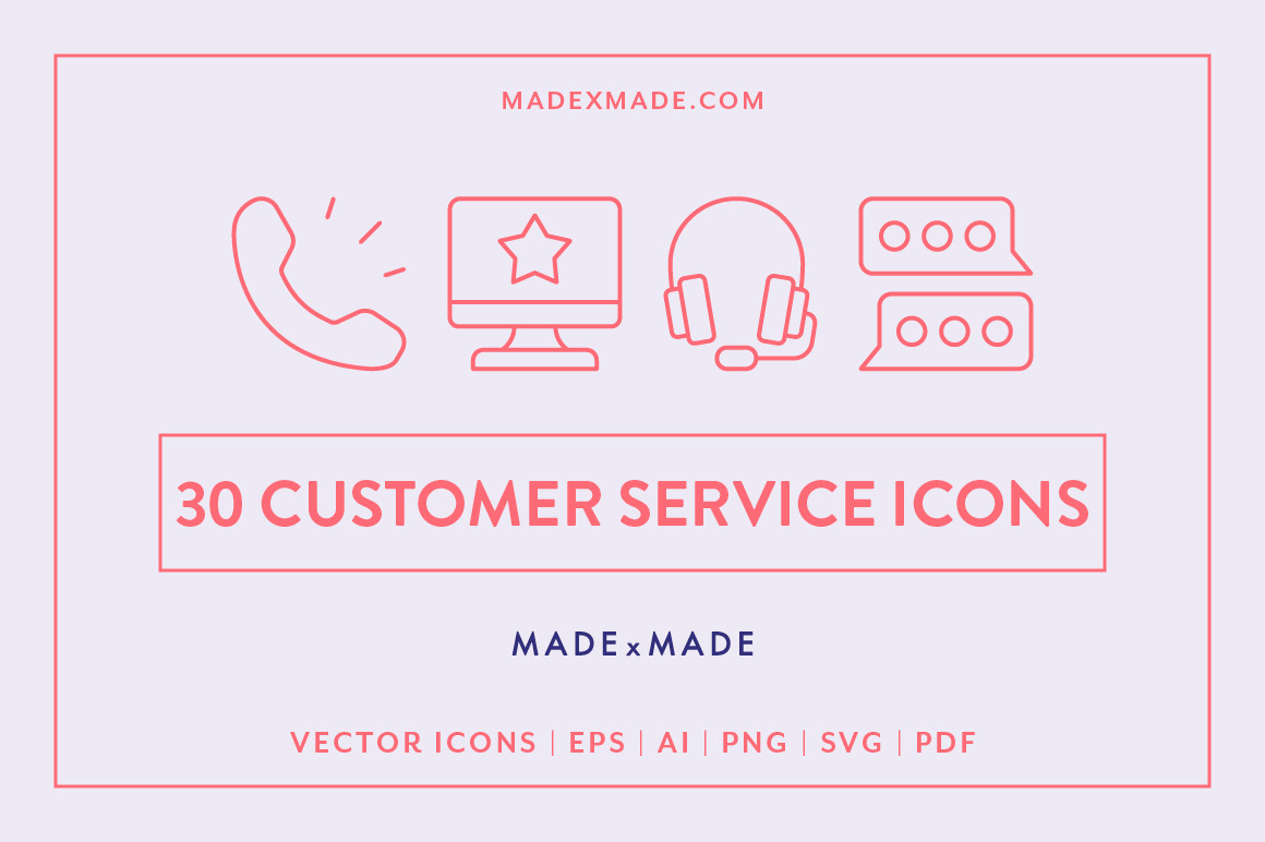 Customer Service Icons