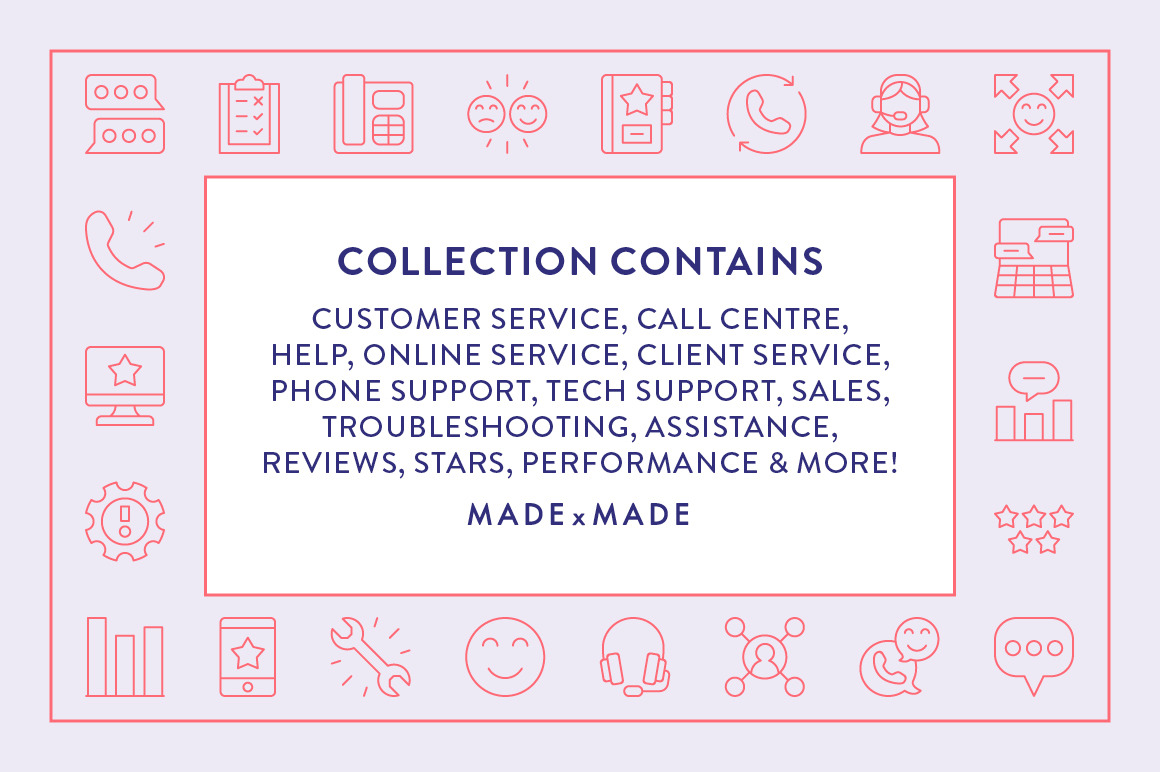 Customer Service Icons