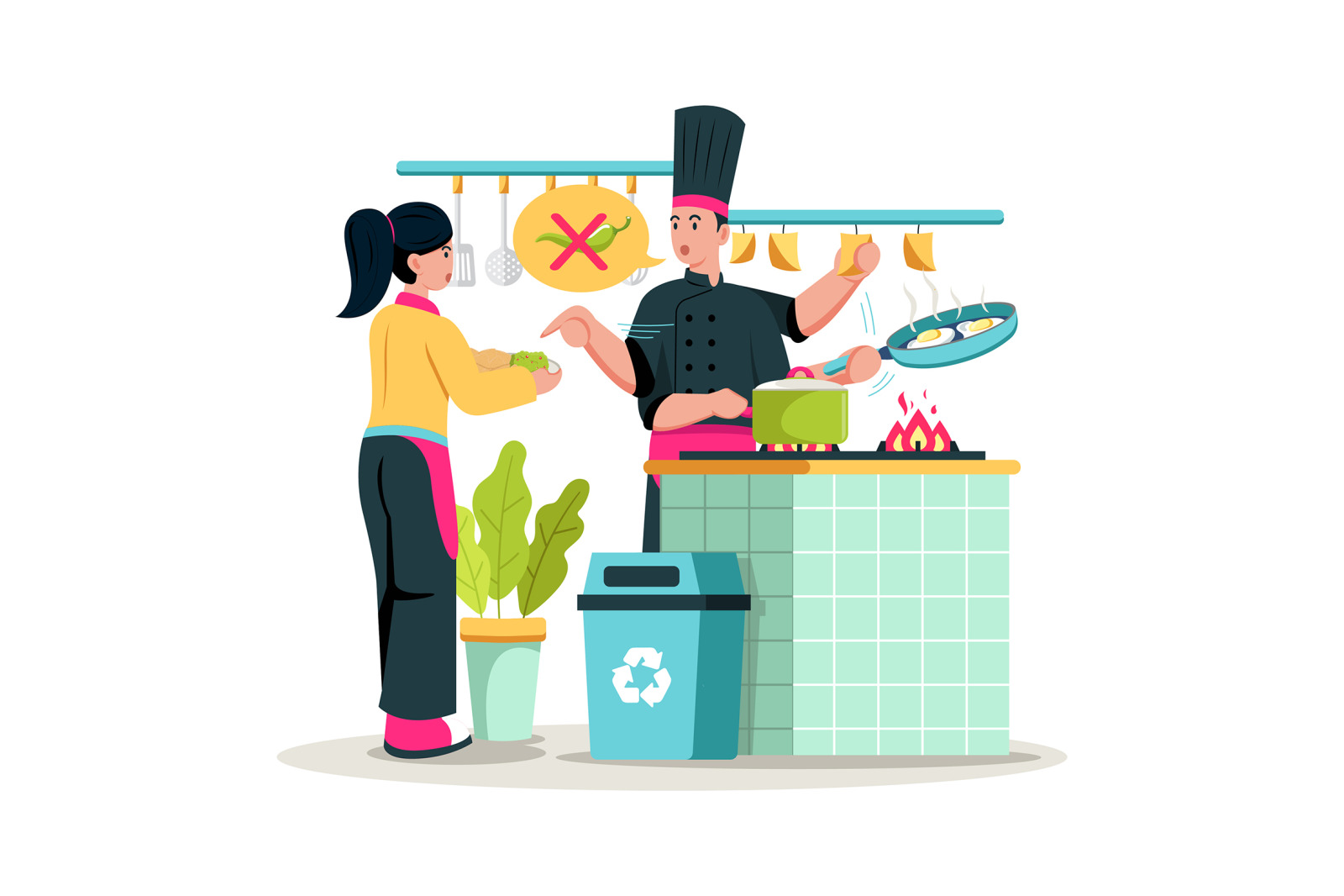 M731_Multitasking Concept Illustration Pack M731_Multitasking Concept Illustration Pack