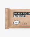 Kraft Snack Package Mockup