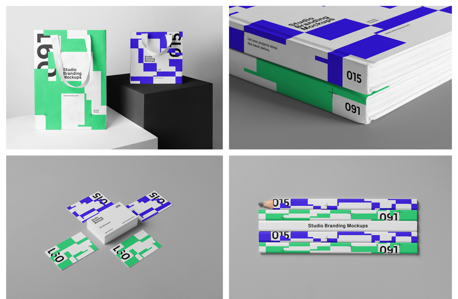 Studio Branding Mockups Studio Branding Mockups