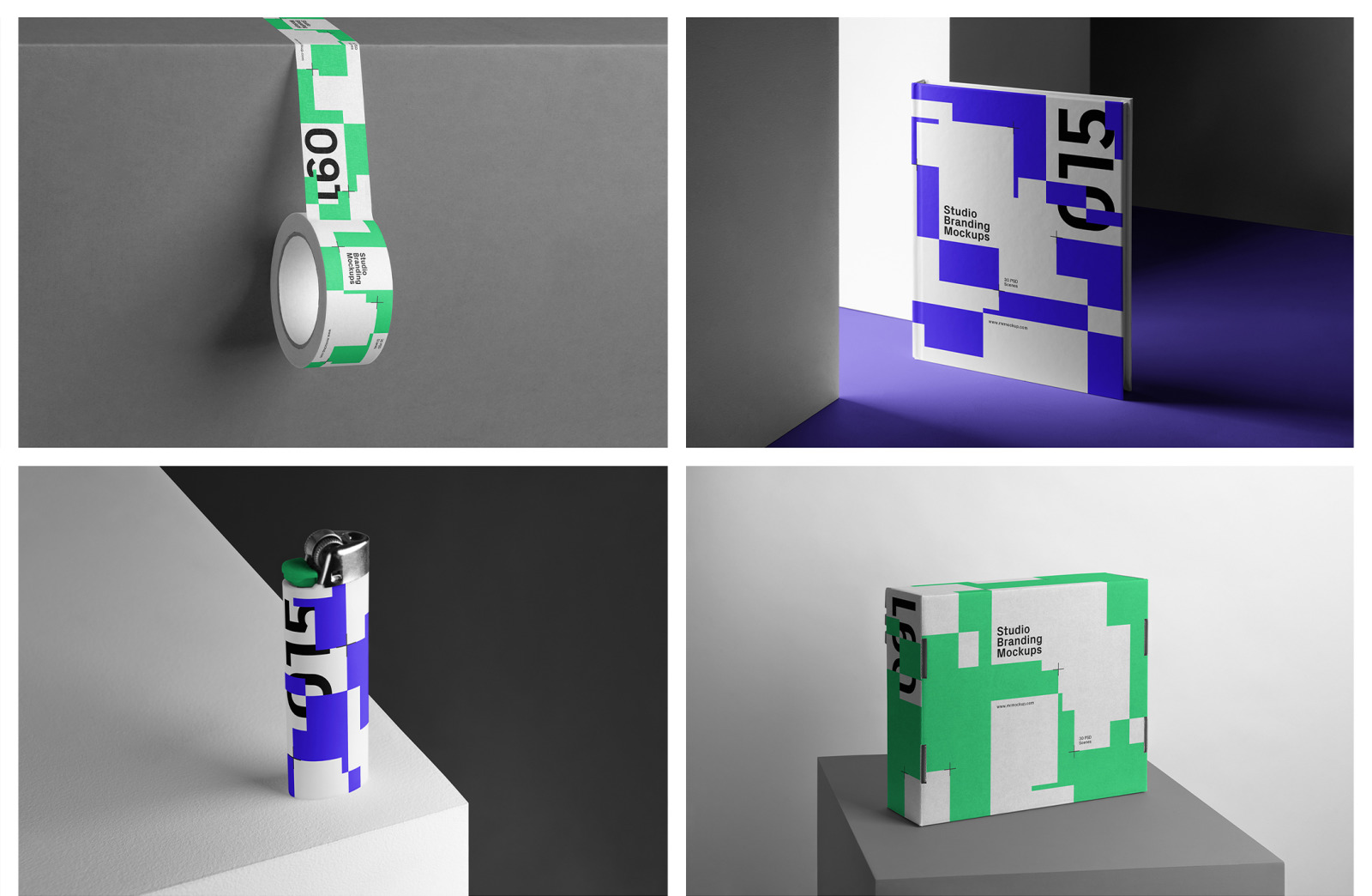 Studio Branding Mockups Studio Branding Mockups