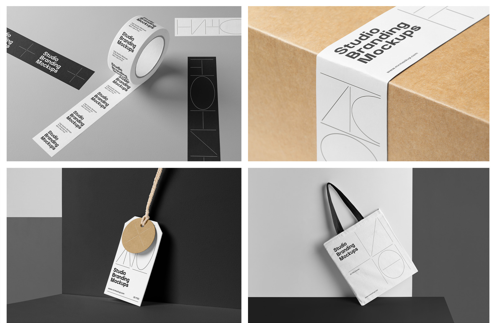 Studio Branding Mockups Studio Branding Mockups