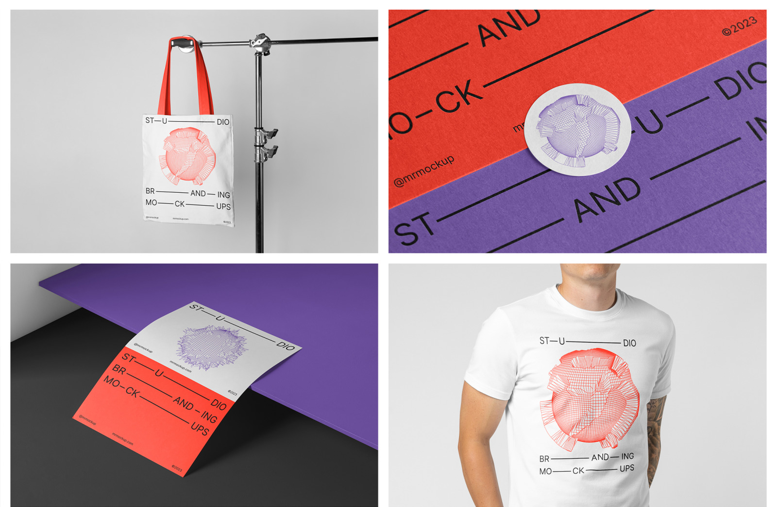 Studio Branding Mockups Studio Branding Mockups
