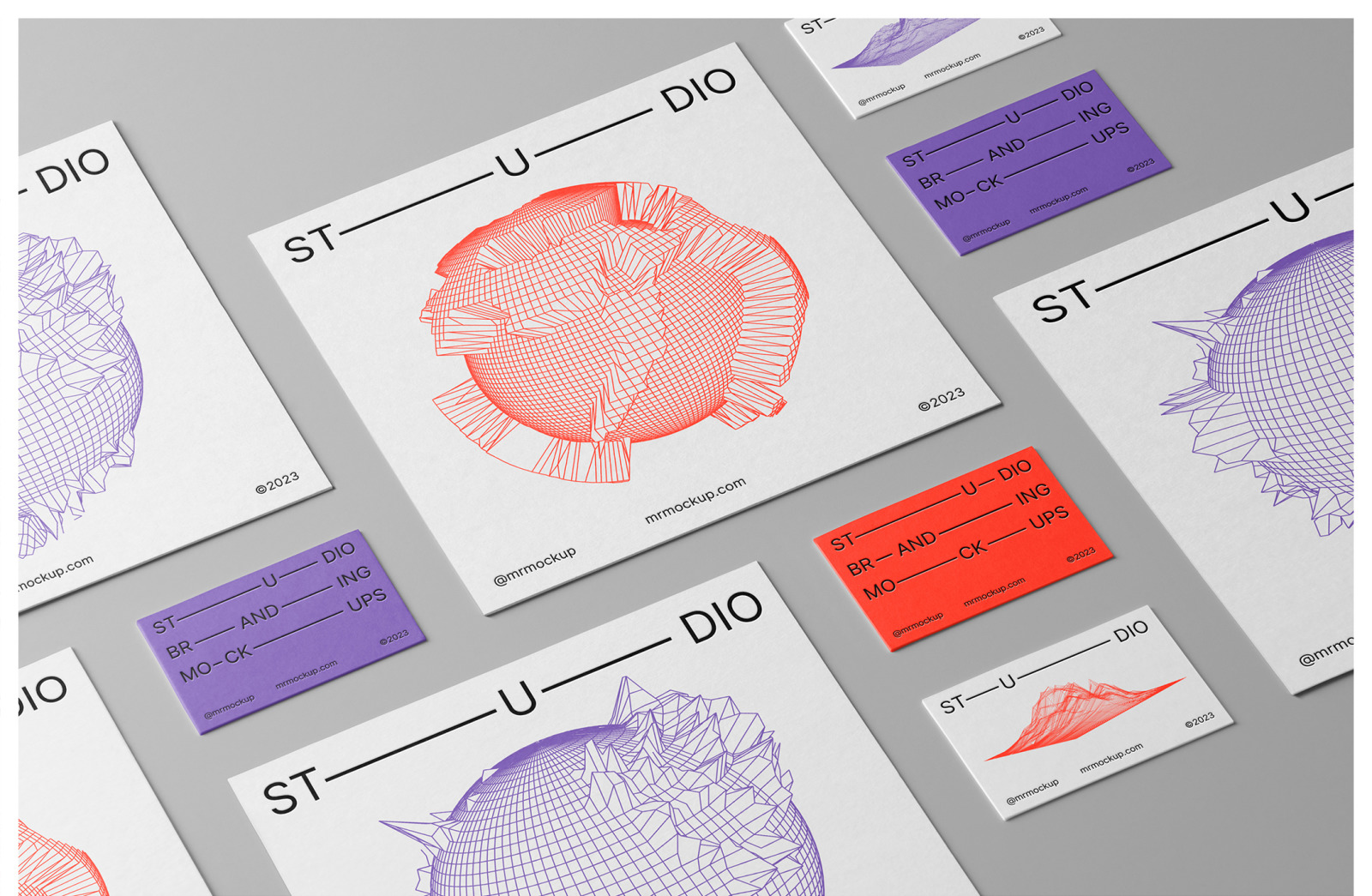Studio Branding Mockups Studio Branding Mockups