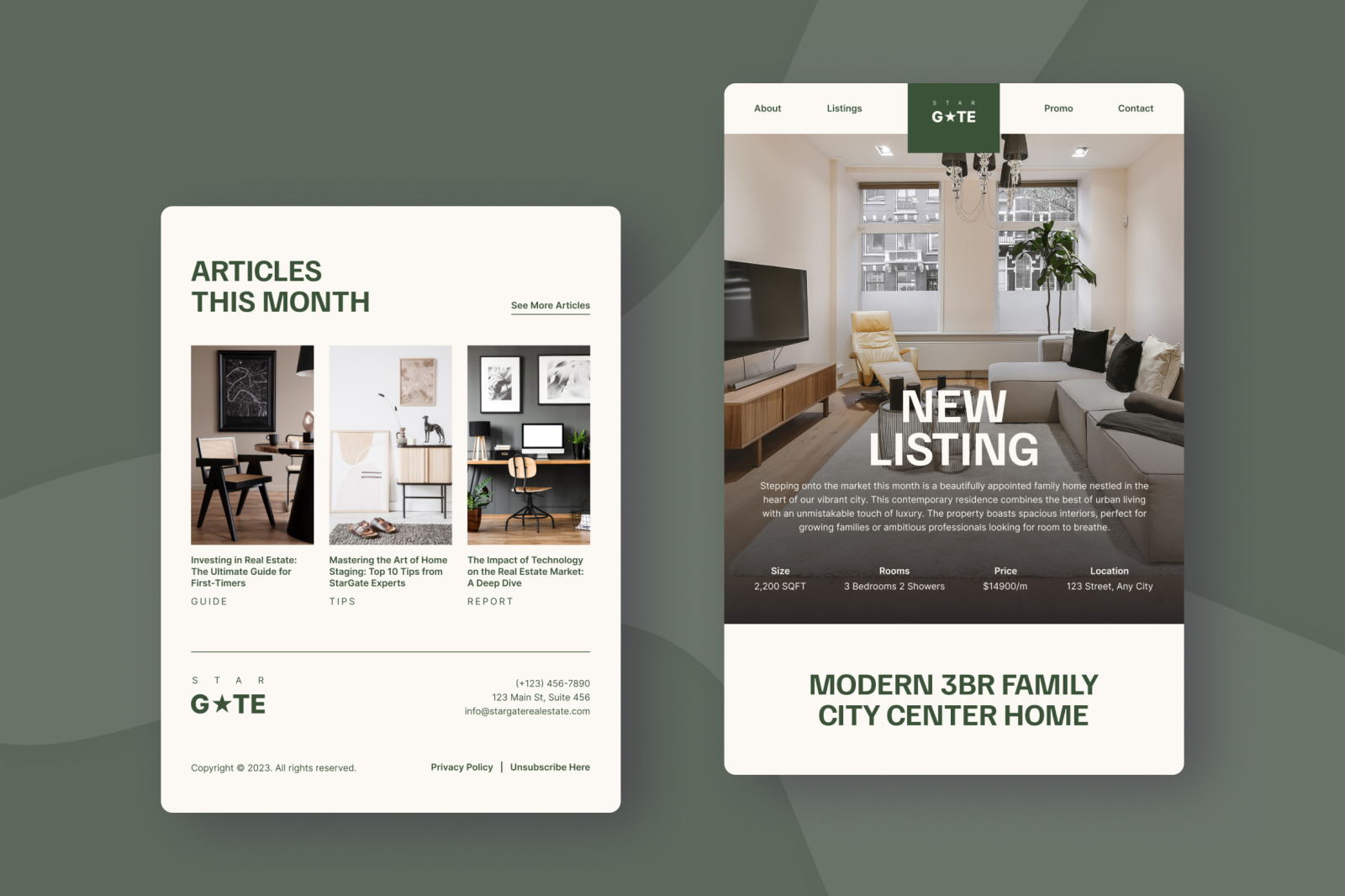 StarGate - Real Estate Email Newsletter StarGate - Real Estate Email Newsletter