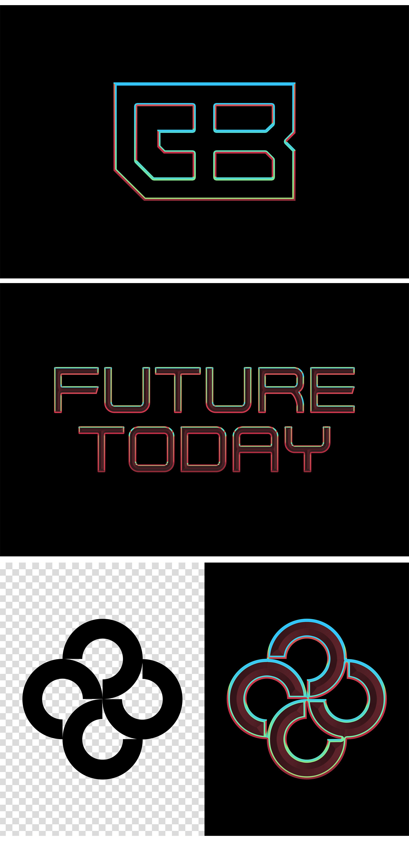 Futuristic Text Effect