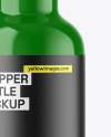 Glossy Plastic Dropper Bottle Mockup