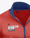 Long Sleeve Track Jacket Mockup