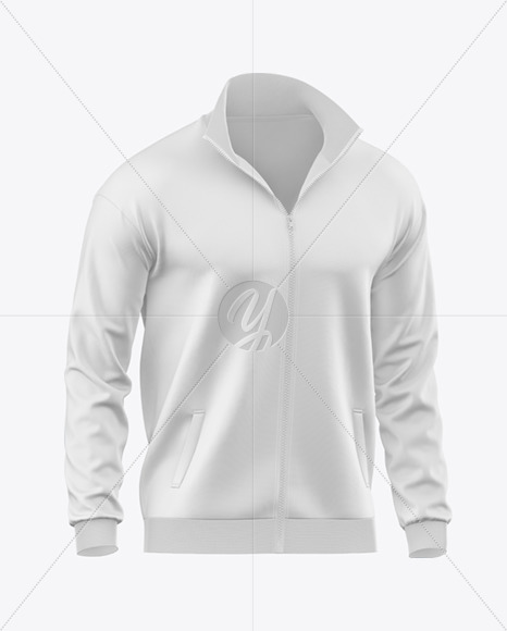 Long Sleeve Track Jacket Mockup - Free Download Images High Quality PNG ...