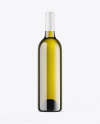 Antique Green Glass White Wine Bottle Mockup Antique Green Glass White Wine Bottle Mockup