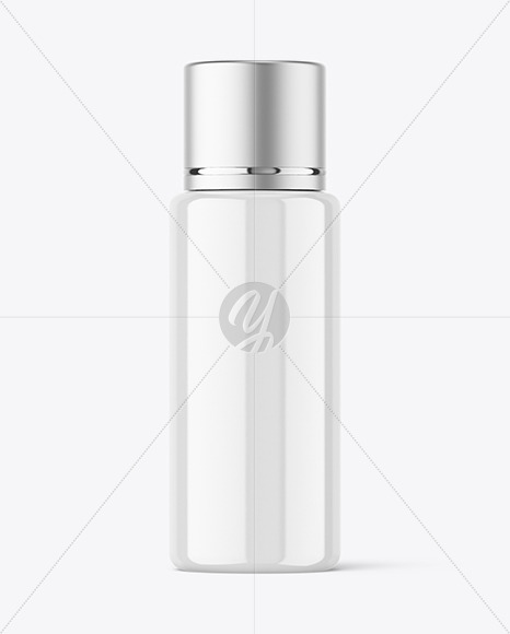 Glossy Plastic Bottle Mockup Glossy Plastic Bottle Mockup