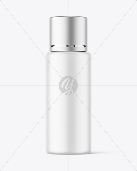 Matte Plastic Bottle Mockup