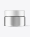 15ml Metallic Jar Mockup