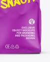 Two Matte Food Bag Mockup