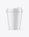 Matte Coffee Cup Mockup