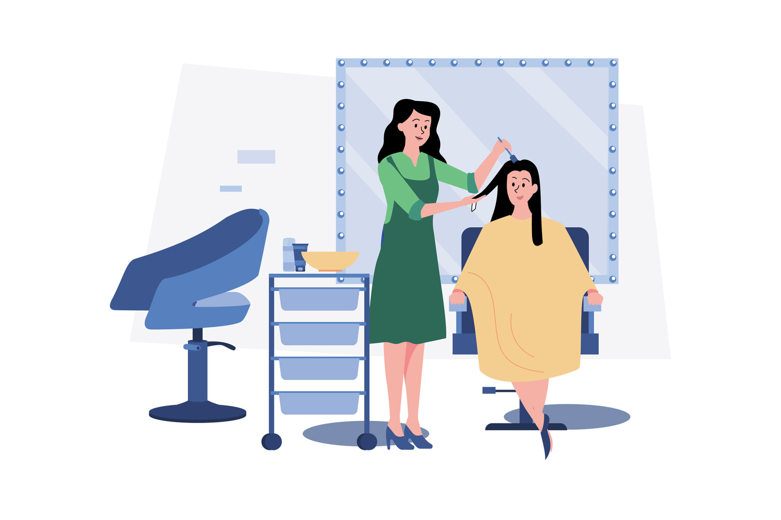 M669_Beauty Salon &amp; Spa Illustration Pack