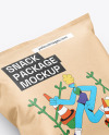 Kraft Snack Package Mockup Kraft Snack Package Mockup