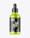 Metallic Dropper Bottle Mockup Metallic Dropper Bottle Mockup