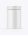 Matte Jar Mockup Matte Jar Mockup