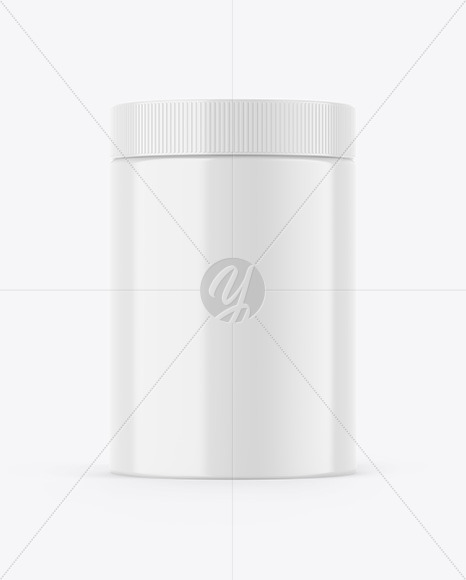 Glossy Jar Mockup