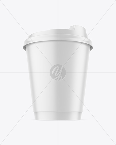 Matte Coffee Cup Mockup