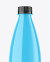 Glossy PET Bottle Mockup
