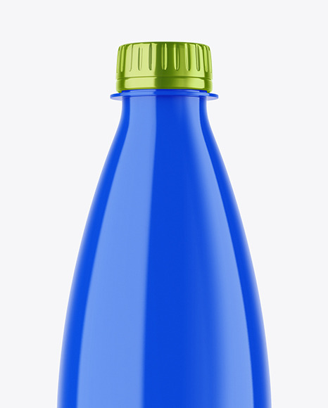 Glossy PET Bottle Mockup
