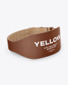 Leather Lifting Belt Mockup