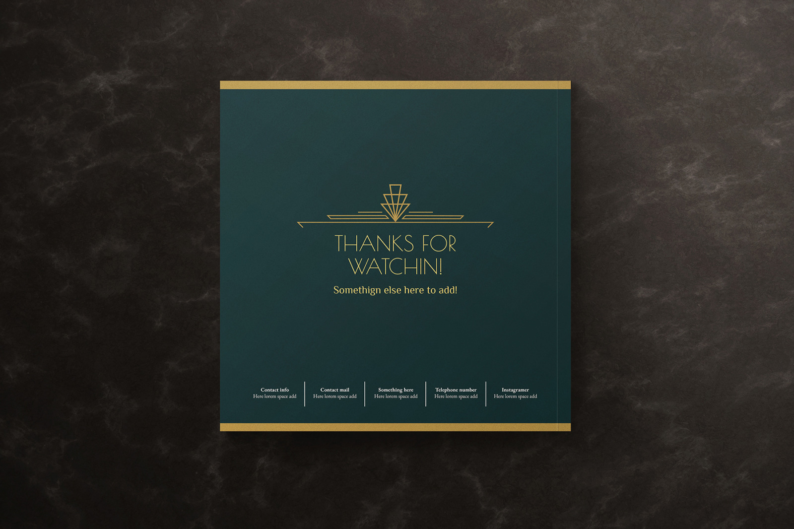 Art Deco Photo Album Template Art Deco Photo Album Template