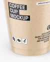 Kraft Coffee Cup Mockup