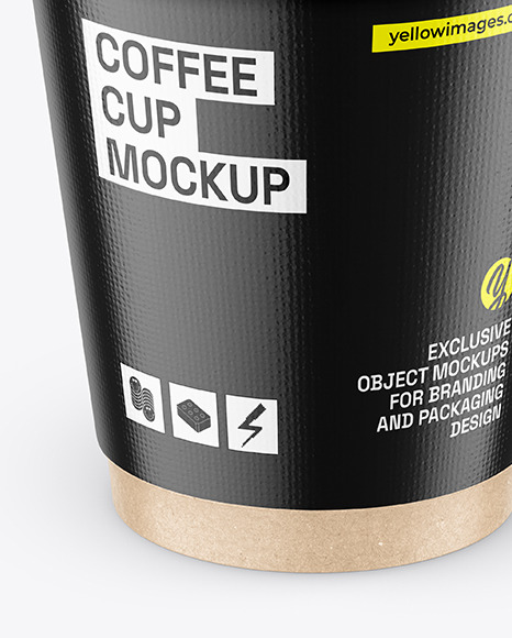 Kraft Coffee Cup Mockup