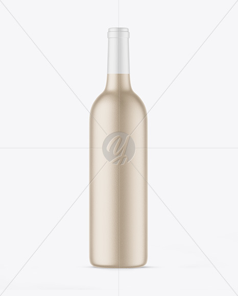 Ceramic Wine Bottle Mockup