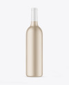 Ceramic Wine Bottle Mockup