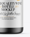 Ceramic Wine Bottle Mockup