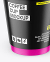 Matte Coffee Cup Mockup