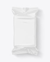 Glossy Wet Wipes Mockup