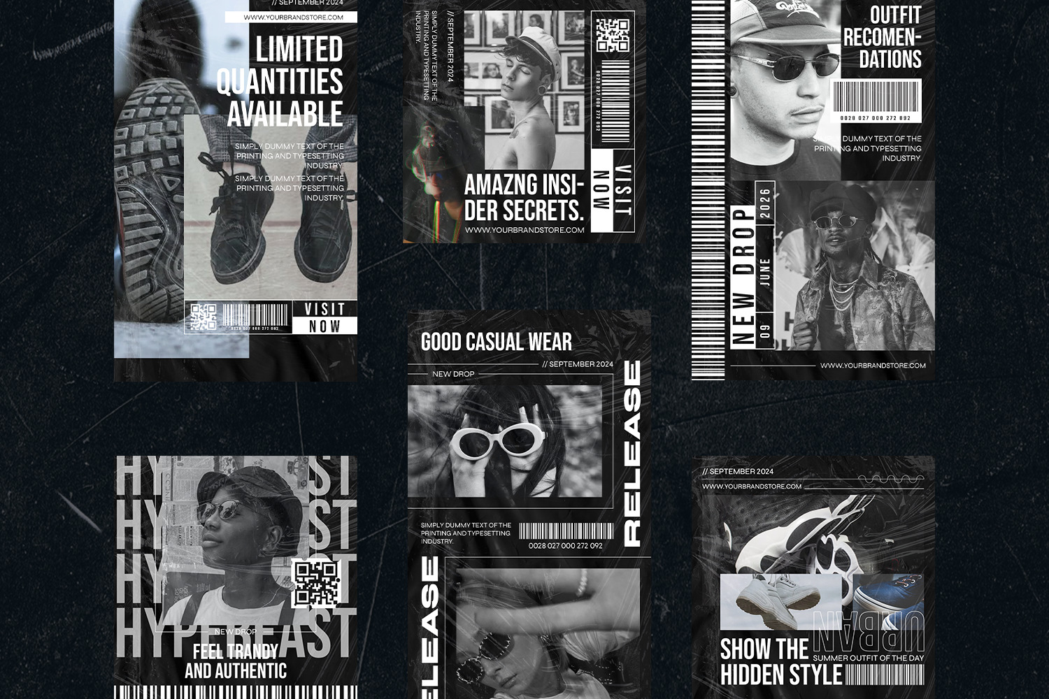 Hype Fashion Instagram Template - Melo Hype Fashion Instagram Template - Melo
