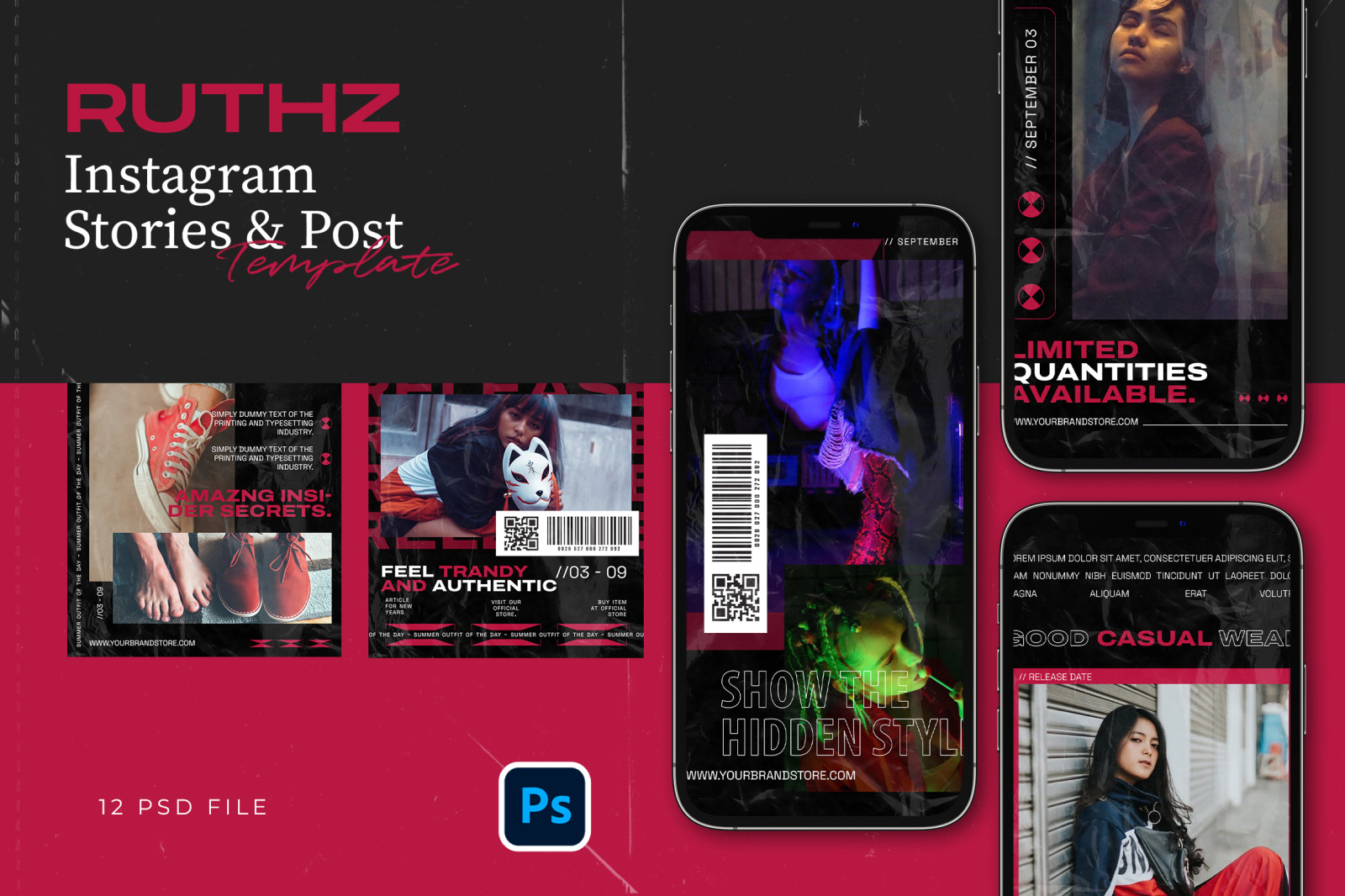 Hype Instagram Template - Ruthz Hype Instagram Template - Ruthz