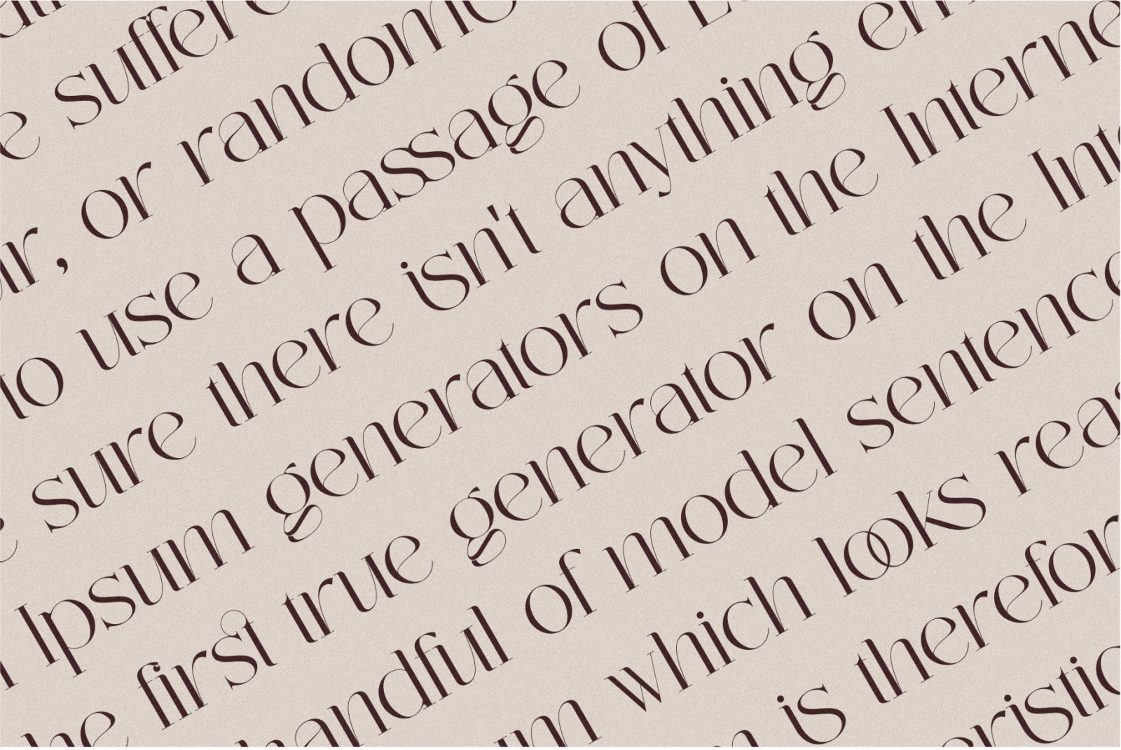 Quinsi Modern Typeface Quinsi Modern Typeface
