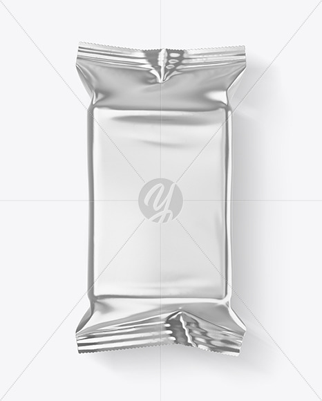 Metallic Wet Wipes Mockup