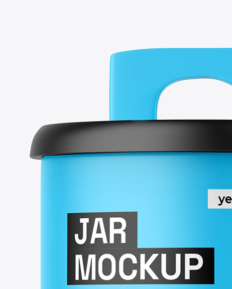 Matte Jar Mockup