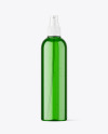 Green Plastic Spray Bottle Mockup