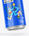 Two Cans W/ Glossy Finish Mockup