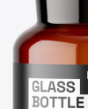 50ml Apothecary Amber Glass Bottle Mockup