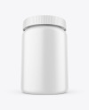 Matte Pills Bottle Mockup