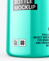 Glossy Metallic Pills Bottle Mockup