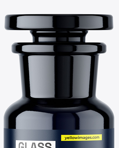 50ml Apothecary Biophotonic Glass Bottle Mockup