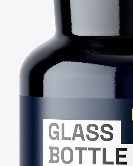 50ml Apothecary Biophotonic Glass Bottle Mockup